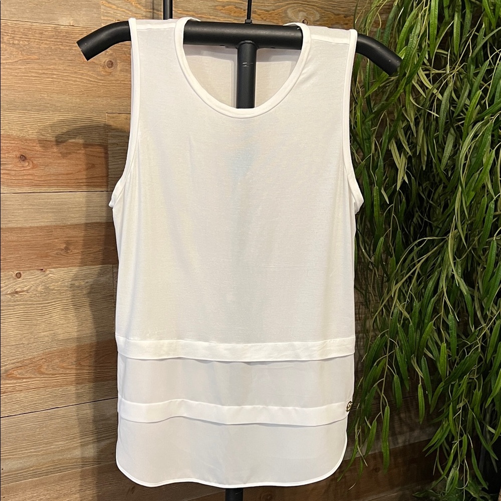 MICHAEL Michael Kors Ivory Layered Tank Top